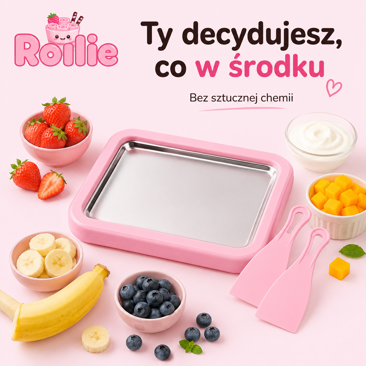 ROLLIE™ – Domowa Maszynka do Lodów Tajskich